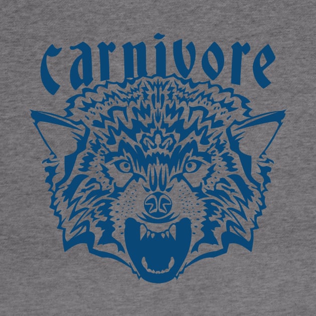 Wolf Carnivore Tattoo by TipToeTee